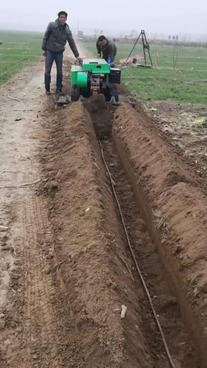 Оригинальный траншеекопатель