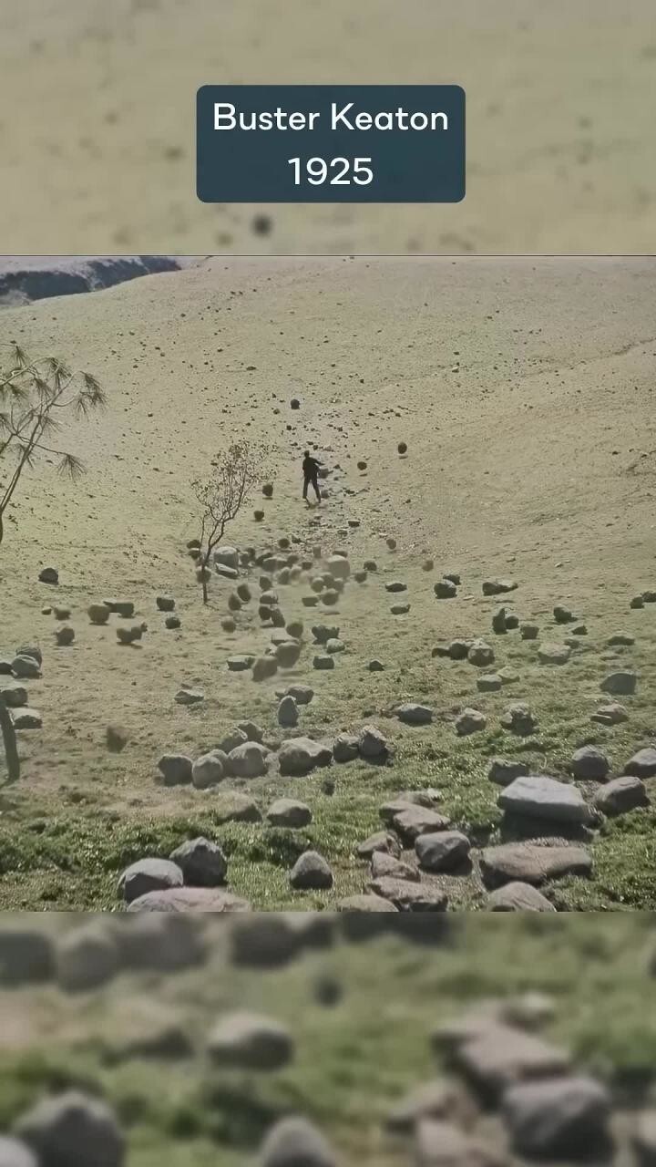 Самые безумные трюки Бастера Китона
