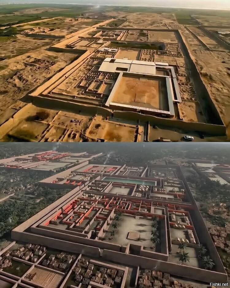 Город Чан Чан на севере Перую