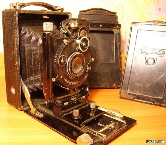Фотоаппарат "Compur" - 1914г
