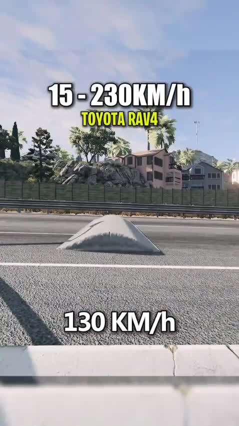 Тойота в полёте
