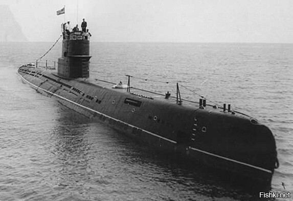 Дизельная ПЛ проекта 613 (1950г