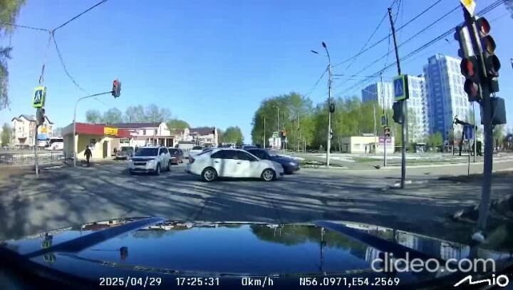 15 секунд одного перекрестка