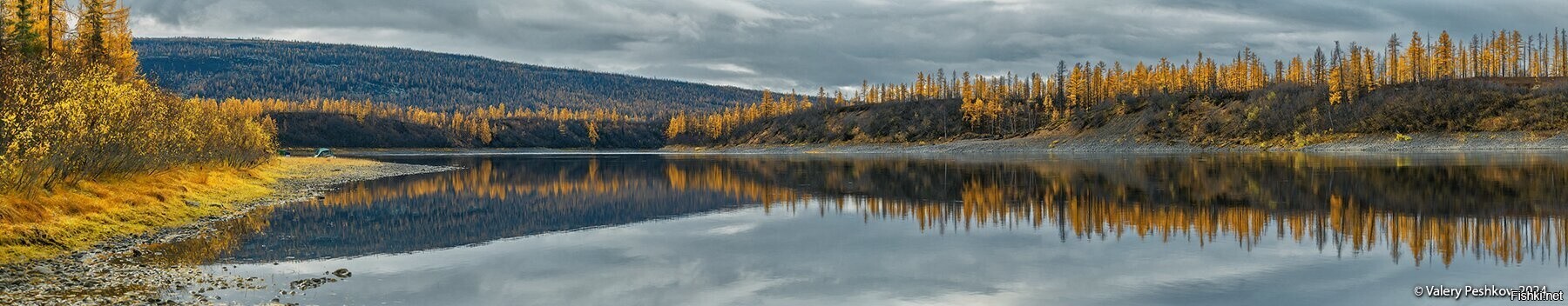 Плато Путорана, река Курейка,