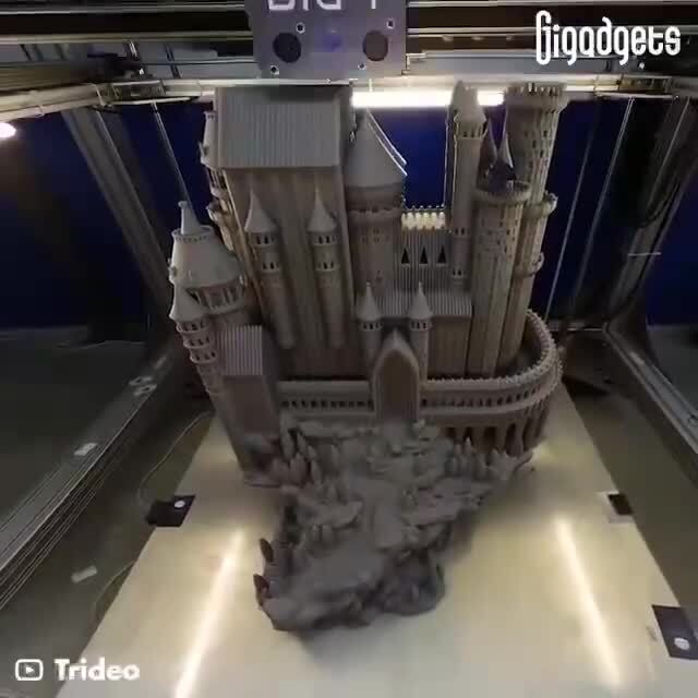 Работа 3D принтера