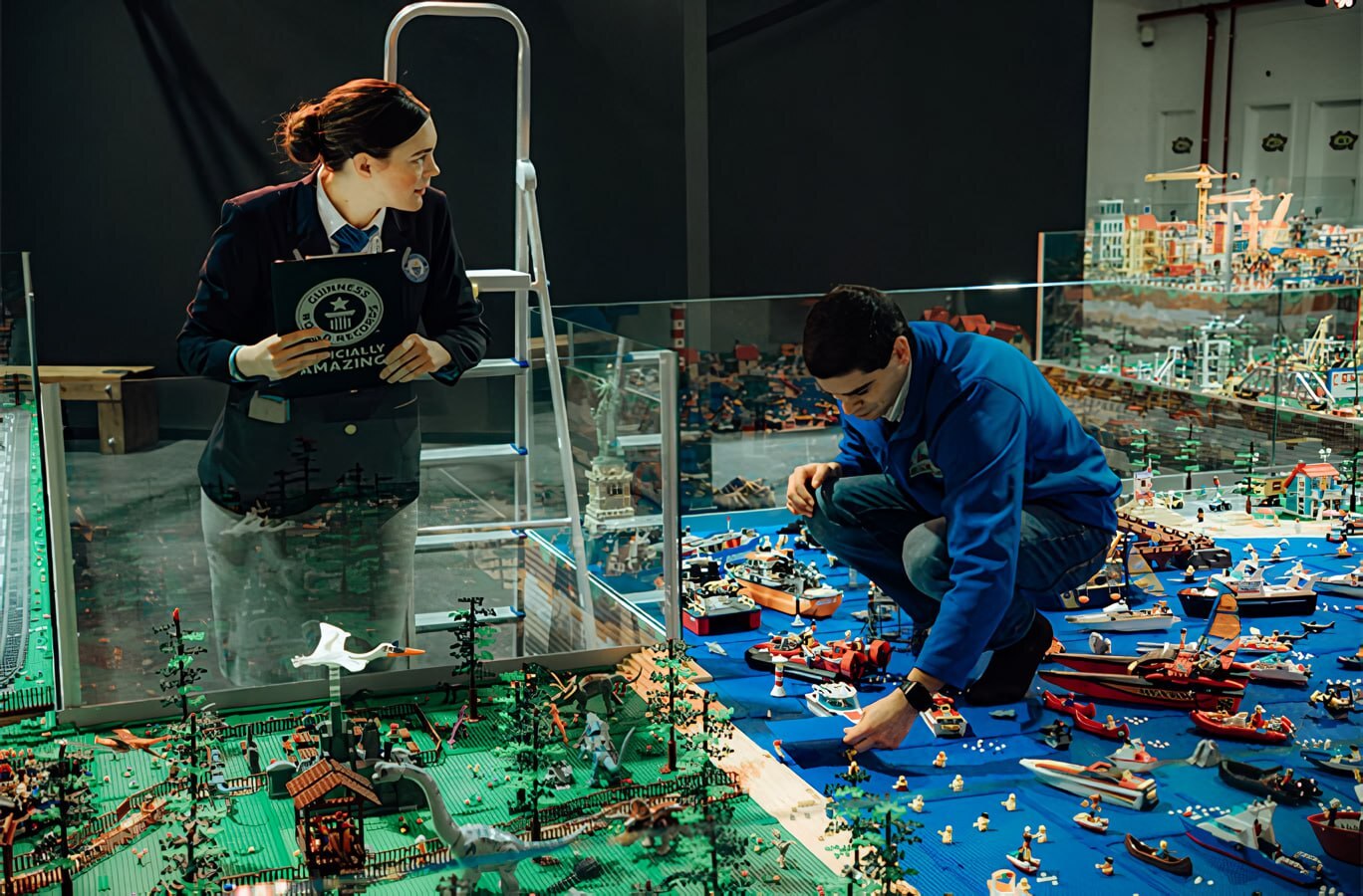 Как выглядит самая большая в мире LEGO-диорама