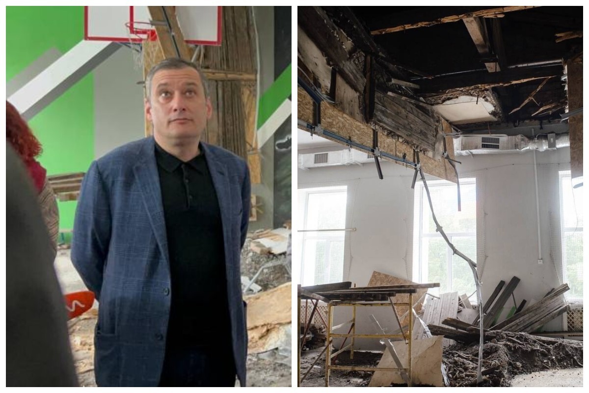 "Могу предложить продать почку или даже две": Александр Хинштейн - плохому строителю, из-за просчётов которого в школе рухнул потолок