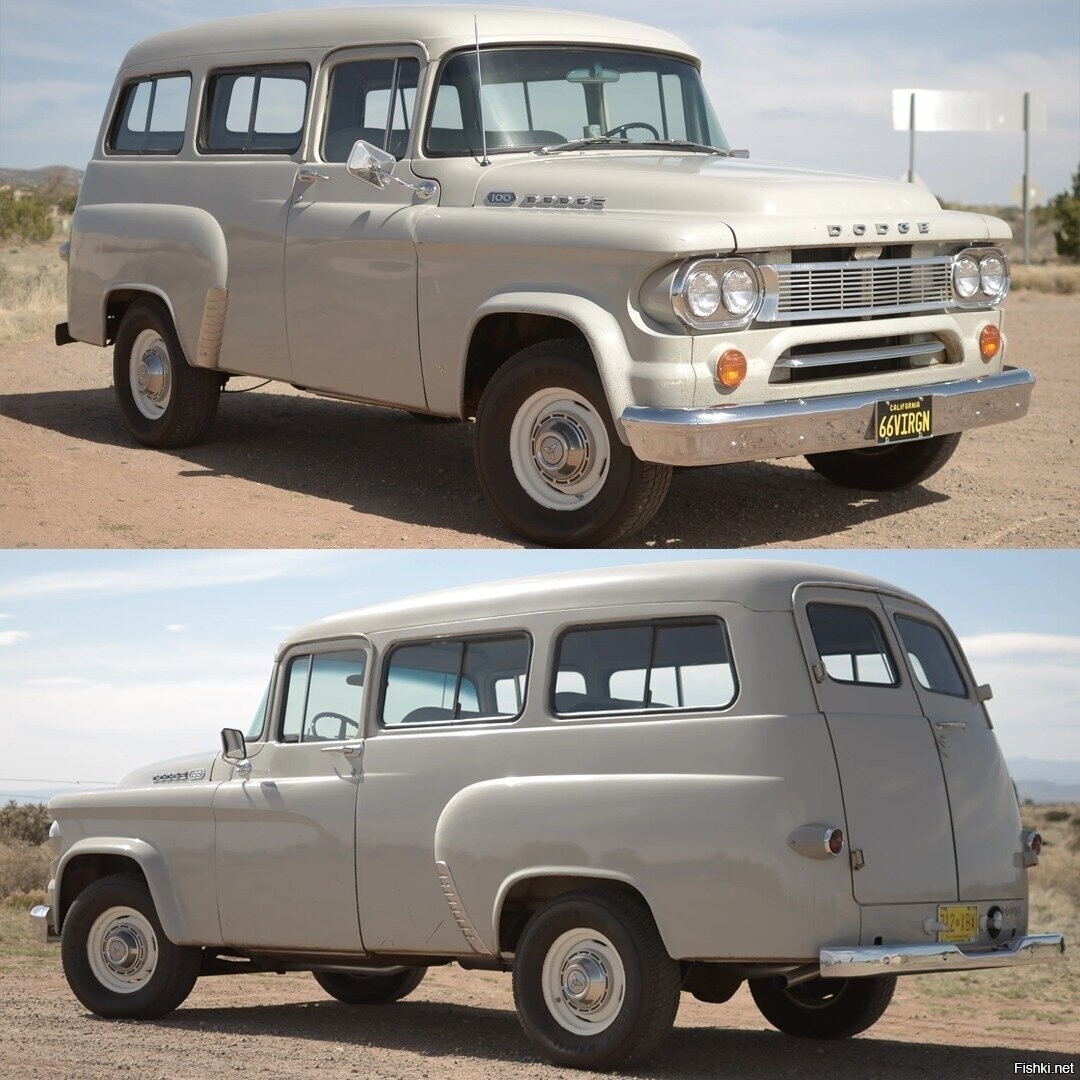 Dodge D100 Town Wagon 1966