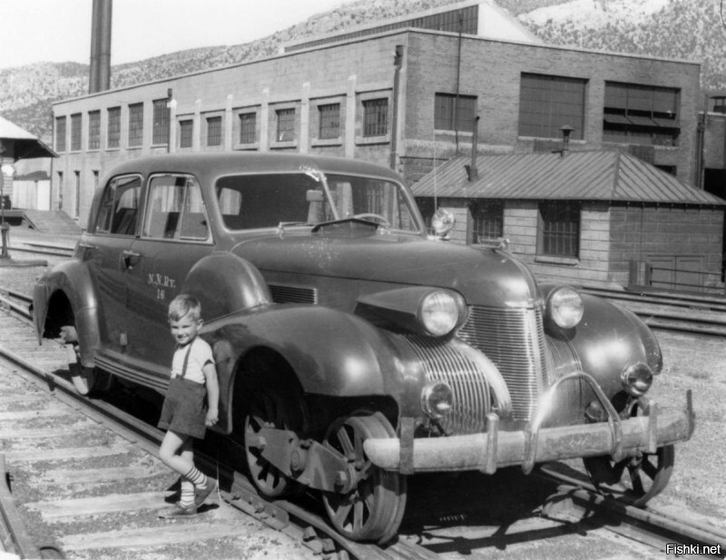 Рельсовый Cadillac 1939 года от компании Nevada Northern Railway