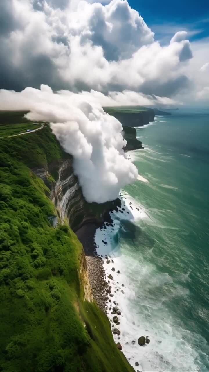 Результат необычной встречи моря и неба