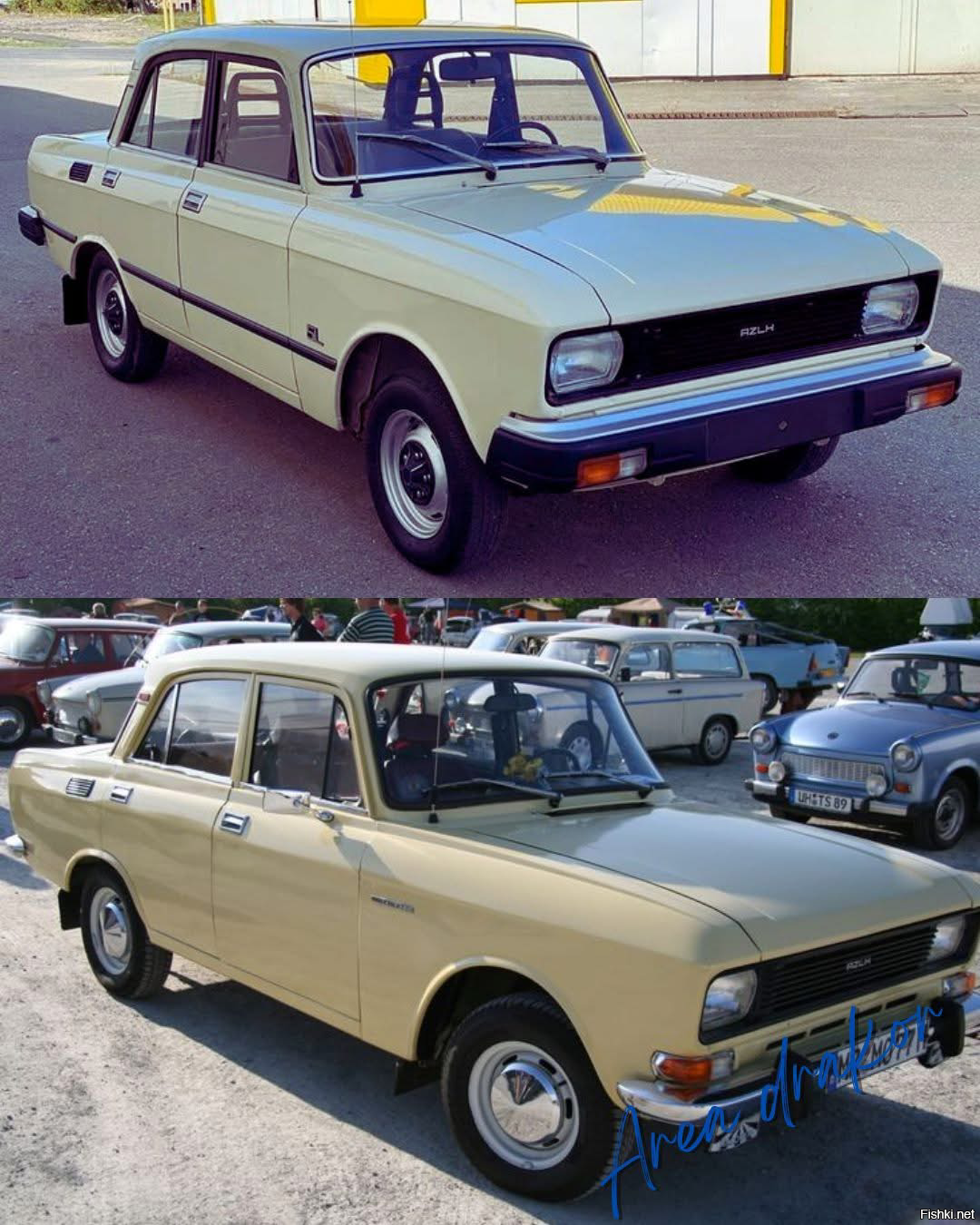 Москвич, особенно Москвич 2140 или одна из его модификаций, например 2140SL (...