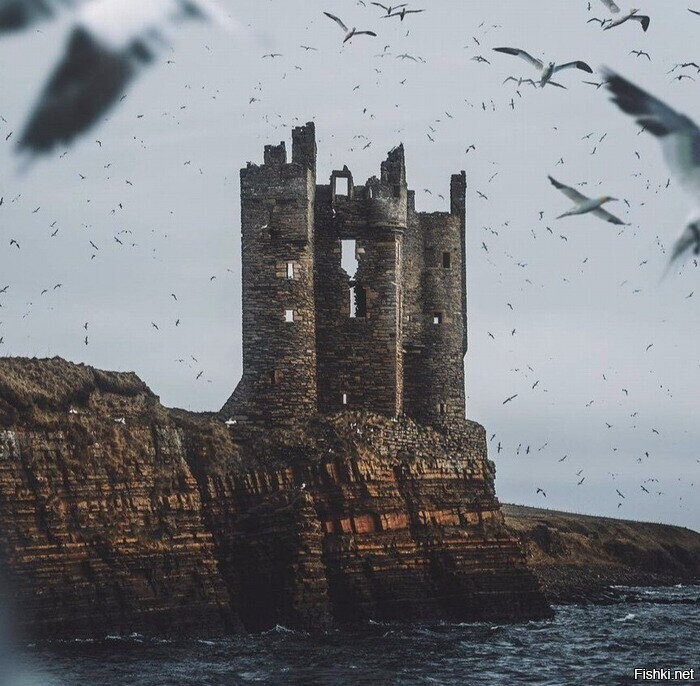Keiss Castle, Шотландия