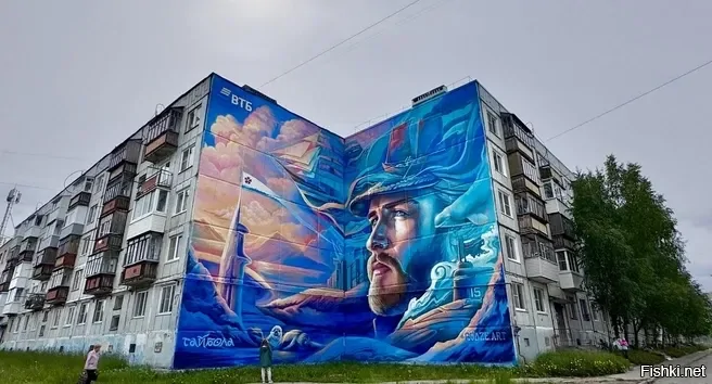 Новый мурал нарисовали