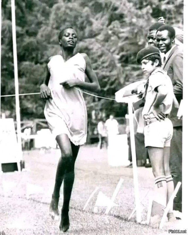 Сабрина Чебичи - кенийская спортсменка, выигравшая марафон в 1972 году босико...