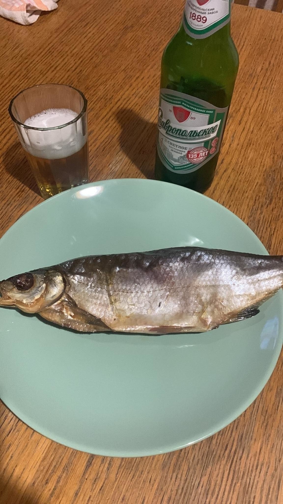 Ужинаю скромно