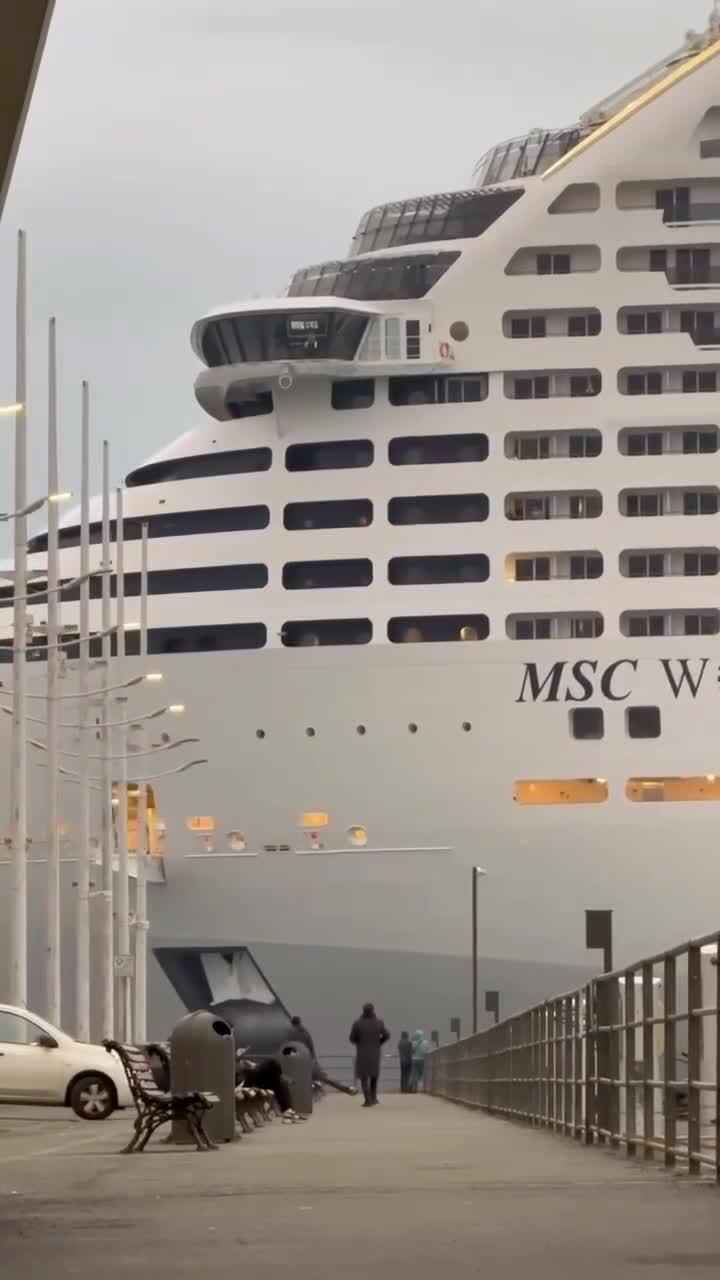 MSC World Europa — первое круизное судно класса World итальянской компании MS...
