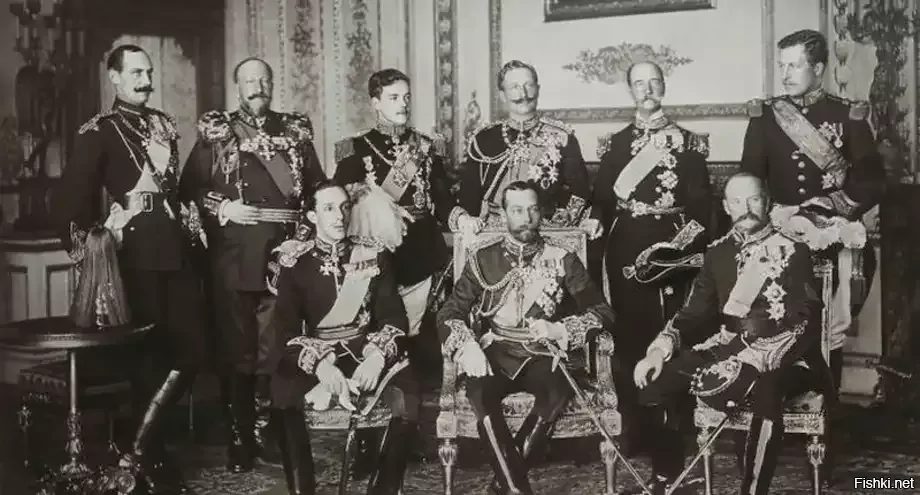Девять королей Европы сфотографированы в первый и последний раз