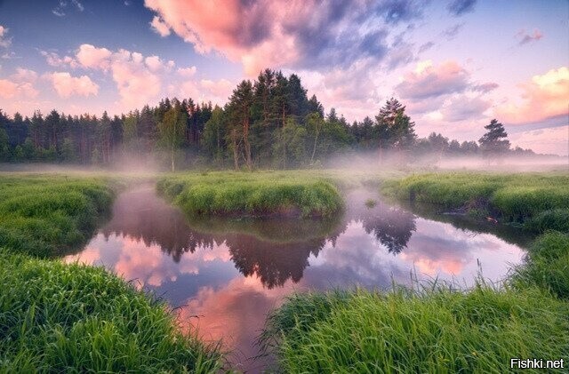 Июнь на реке Шередарь