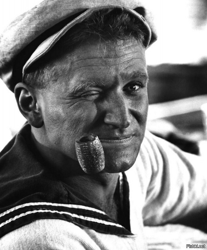 Робин Уильямс в роли Попая, 1980