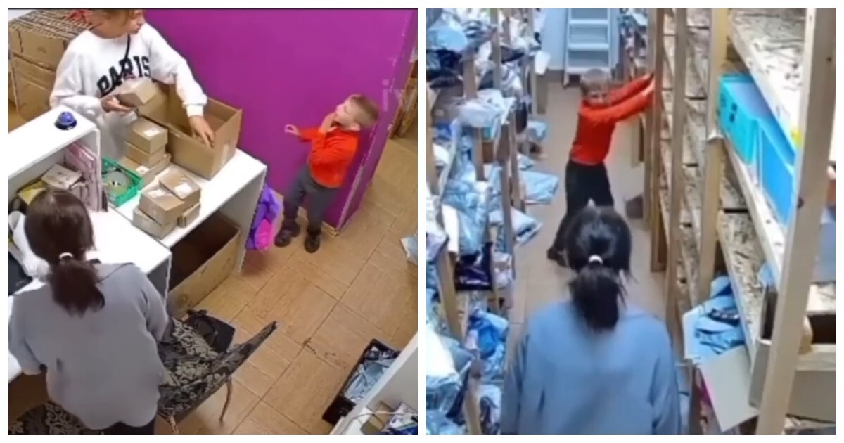 Коротко о том, почему брать детей в поход за заказом в ПВЗ это не всегда хорошая идея