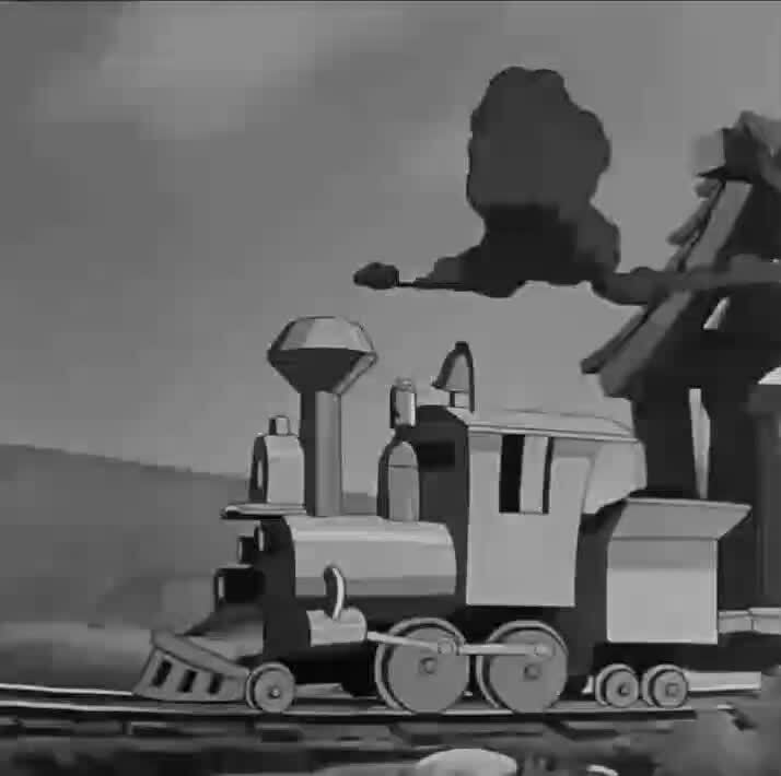 Озвучивание мультиков в 1940-х