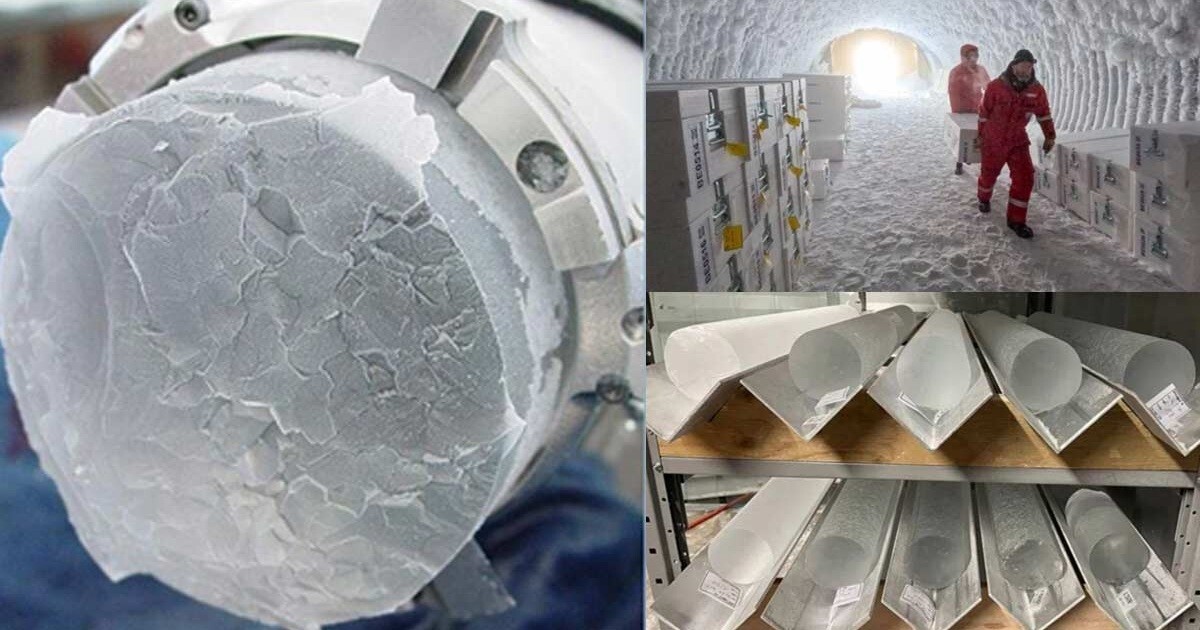Учёные изучают добытый в Антарктиде лёд возрастом 1,5 млн лет