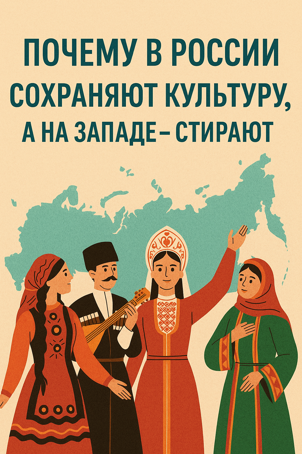Почему в России сохраняют культуру, а на Западе — стирают?!