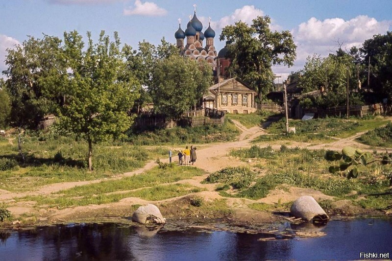 Район московской ВДНХ в 50–е годы