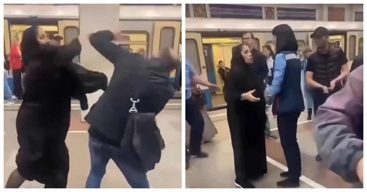Конфликт в московском метро: мужчина оскорбил женщин в хиджабах и получил ответ