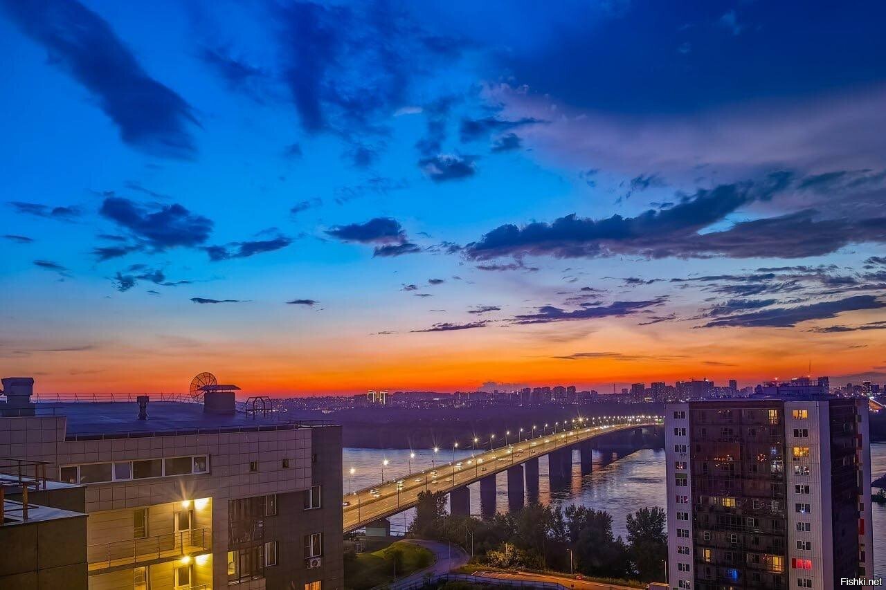 Закат в Красноярске 25