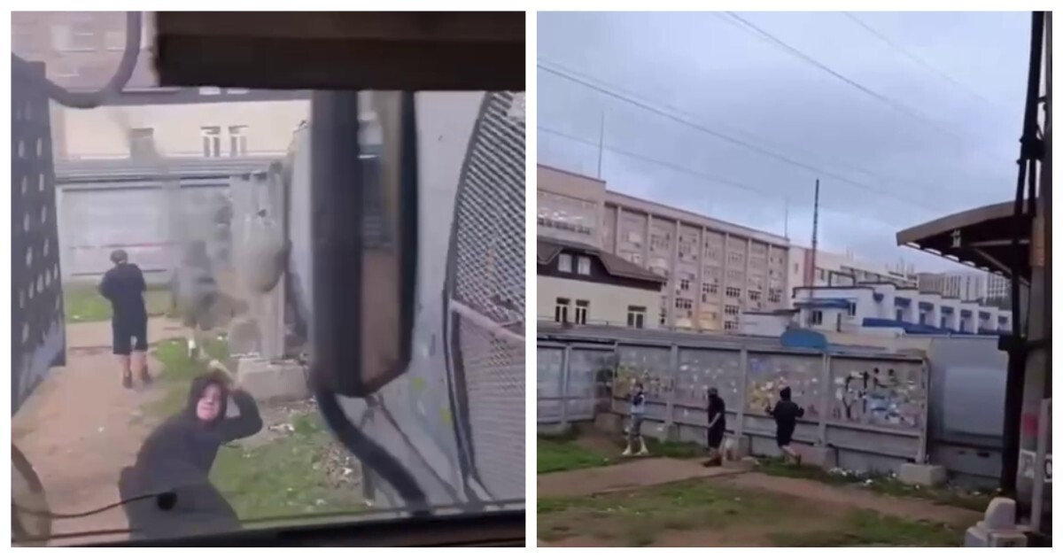Подросток кинул камень в кабину машиниста