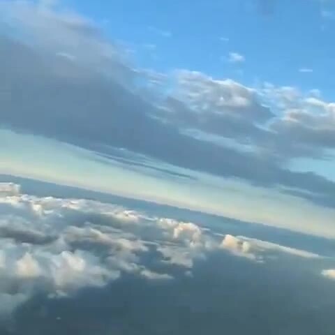 Взлет самолета глазами пилота