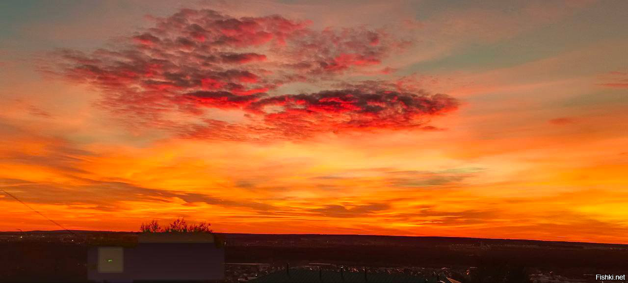 Сегодняшний закат