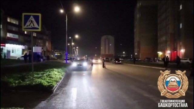Водитель «Приоры» на полной скорости сбил маму с ребёнком на пешеходном переходе  в Башкирии