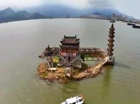 Засуха на реке Янцзы