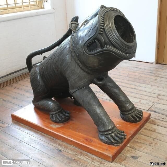 Эту мортиру изготовили в Индии примерно в 1770–1799 годах