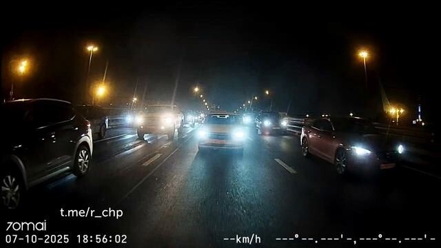 Москва ДТП, таксист уснул за рулём