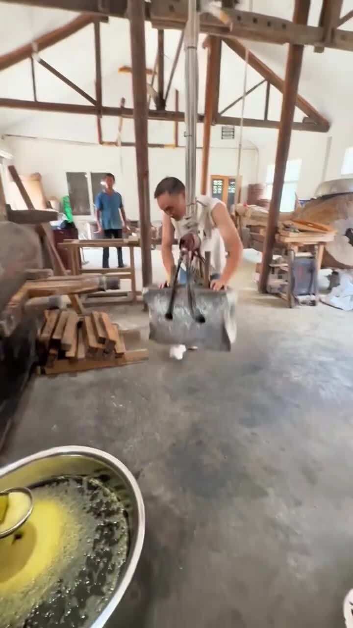 Древний процесс получения растительного масла