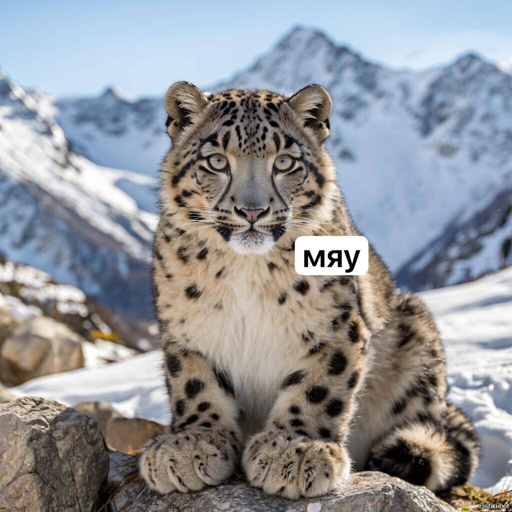 Сегодня Международный день снежного барса