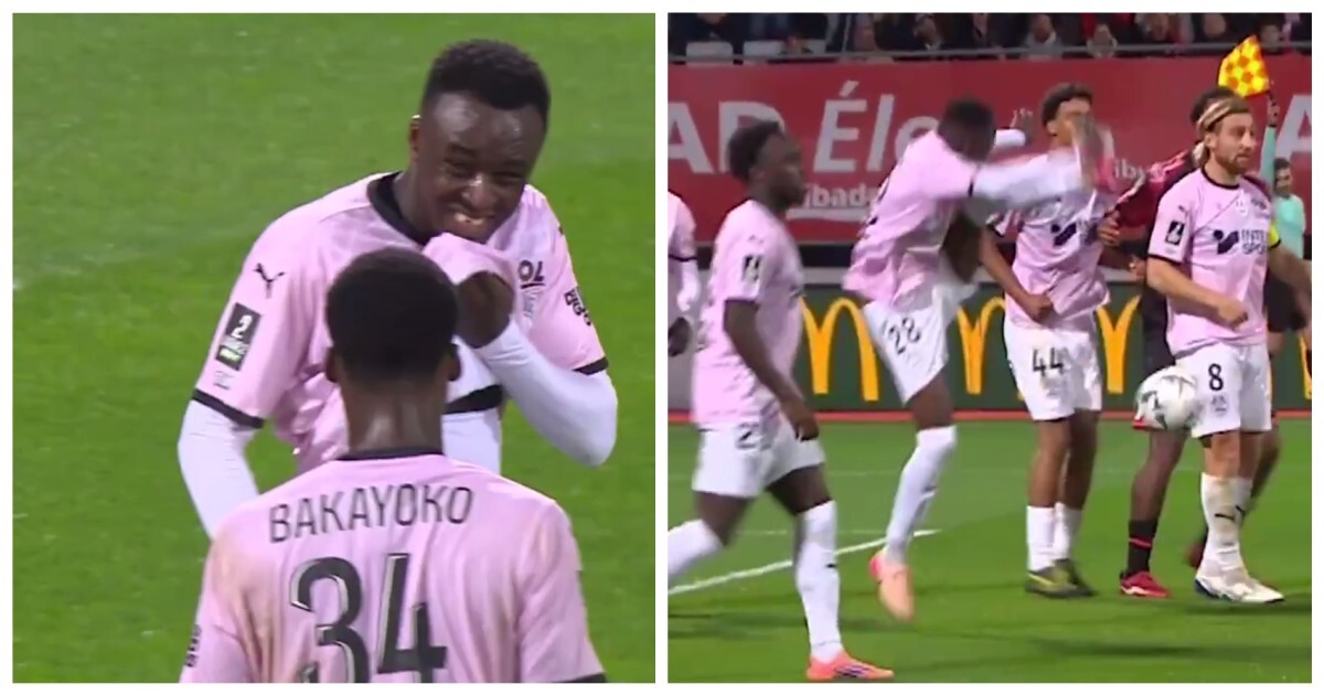 Футболист сам себе выбил зуб