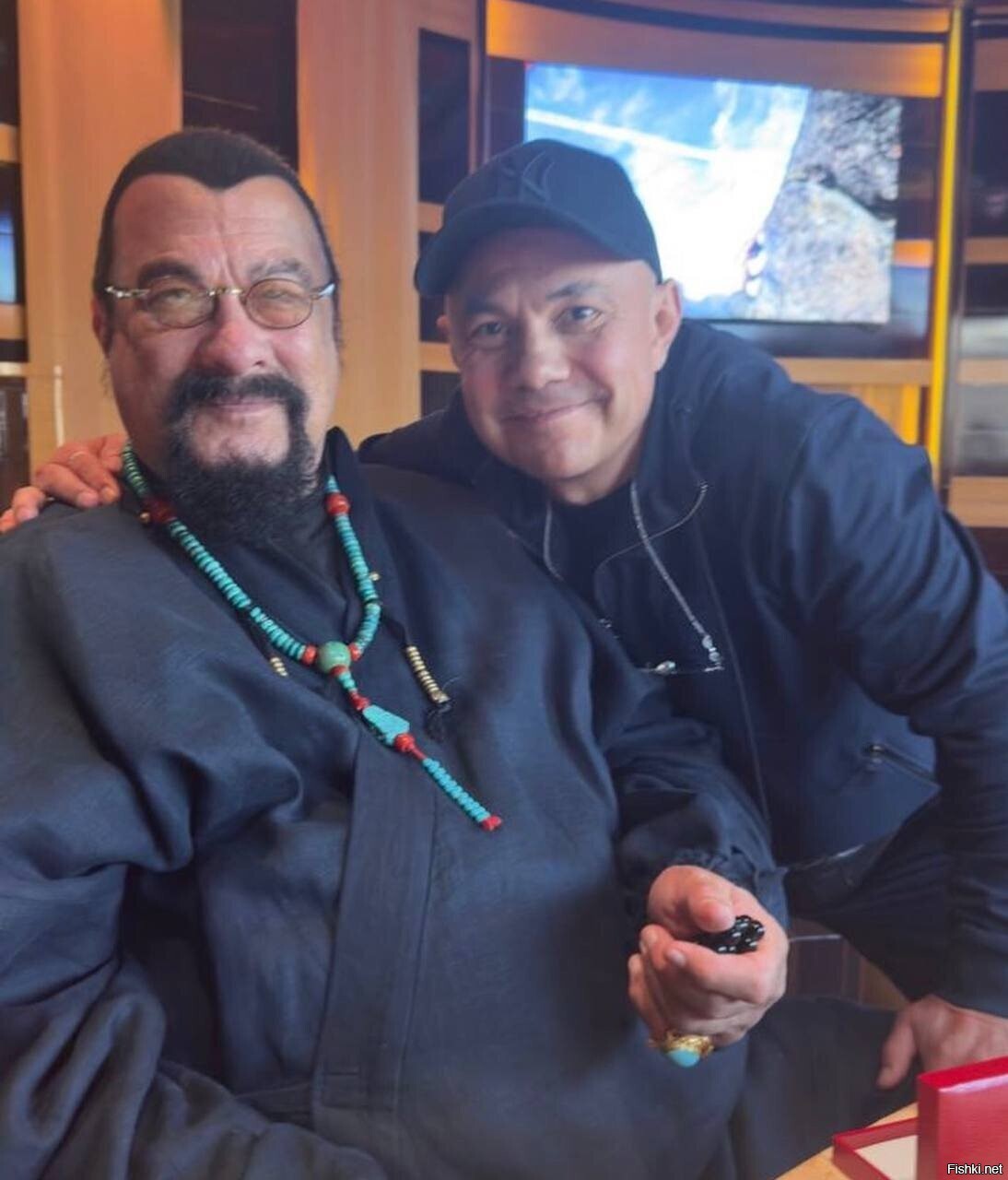 Стивен Сигал и Костя Дзю