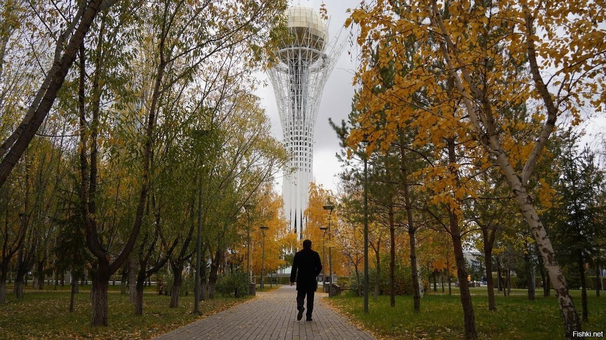 Осень в Астане
