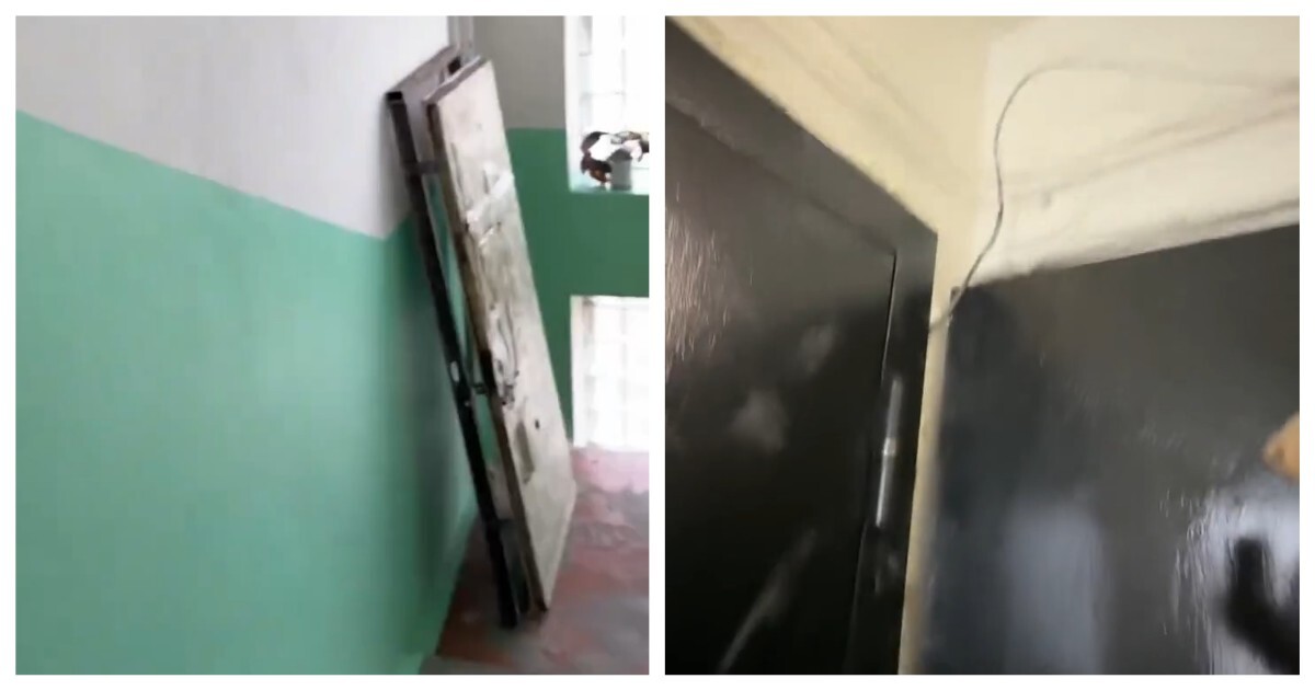 Новая дверь соседки