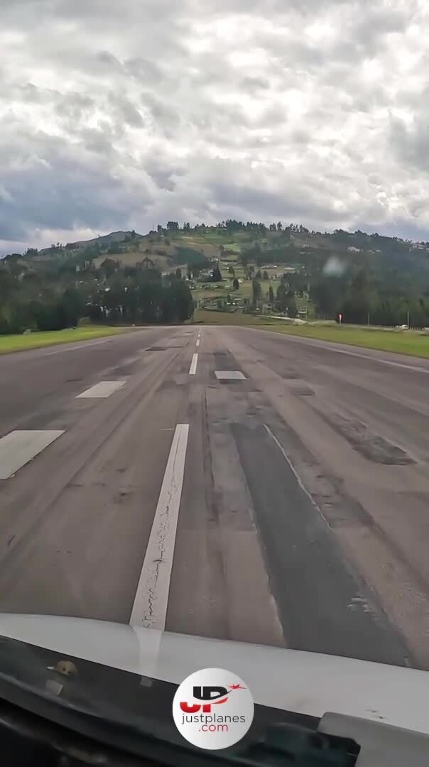 Посадка A320neo в Кахамарке (Перу)