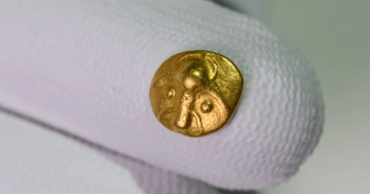 В Лейпциге обнаружена древнейшая золотая монета Саксонии