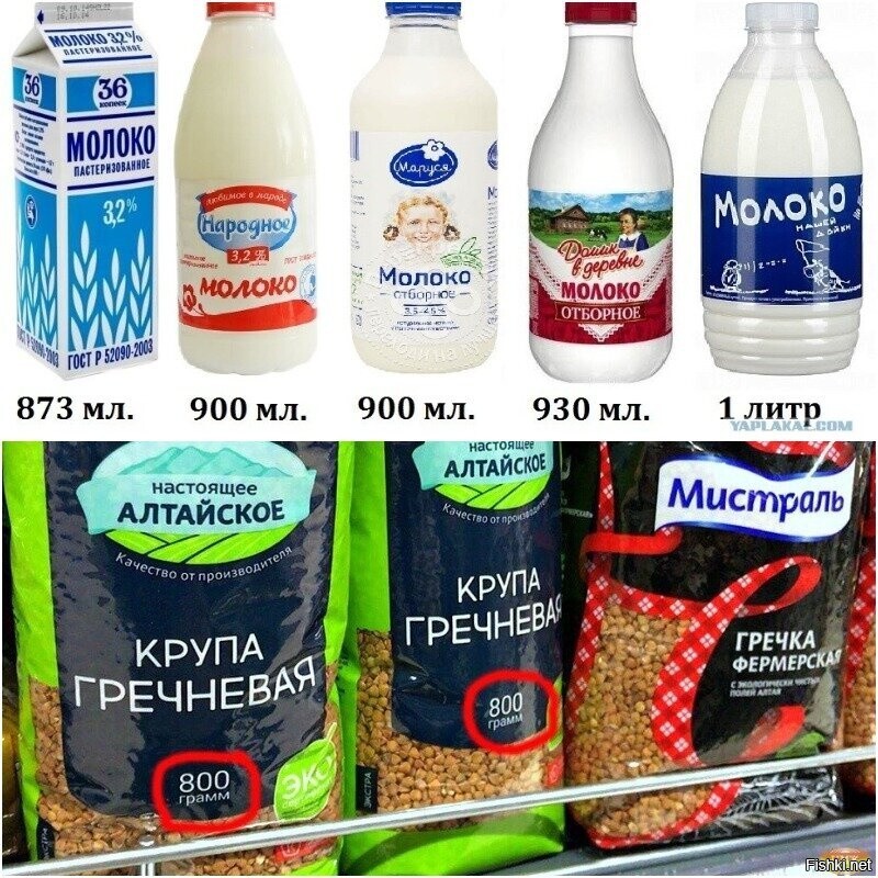 Принципиально не покупаю эти недовески и недоливки