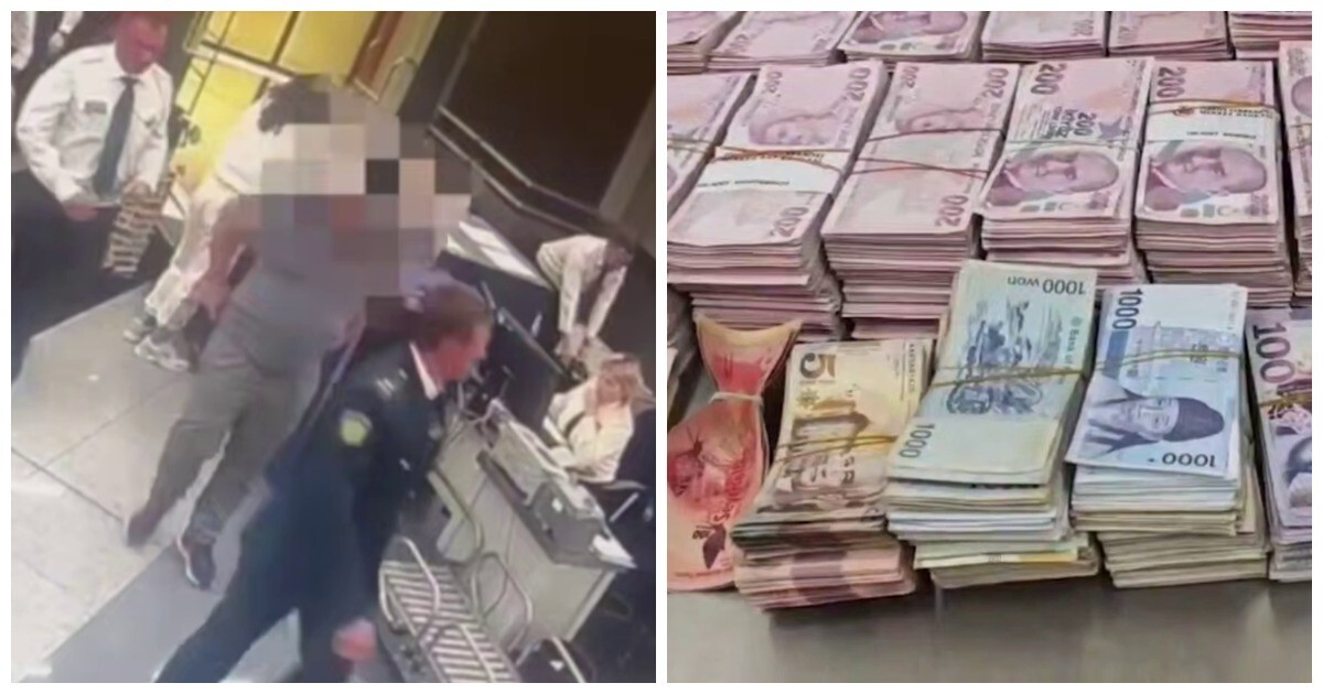 Контрабандист попытался сбежать от таможенников в аэропорту Шереметьево