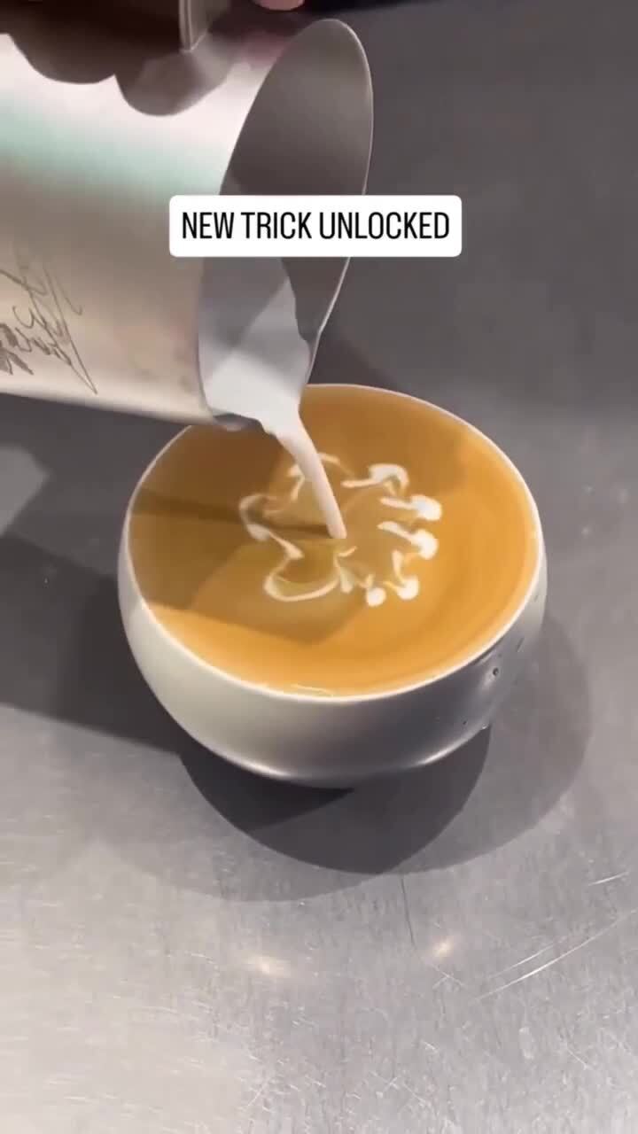 Эффектно подаем кофе с молоком