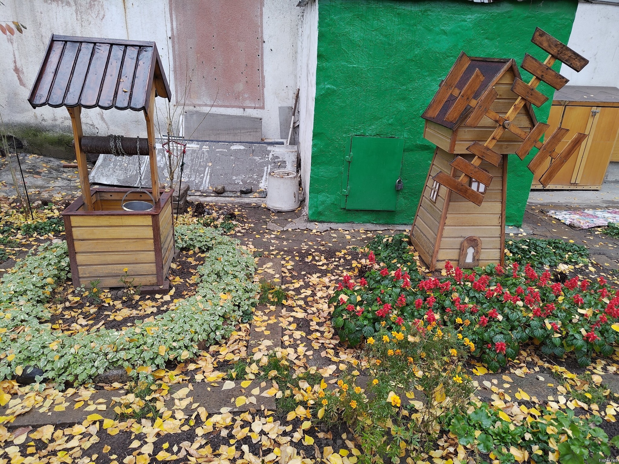 В одном из Алматинских двориков