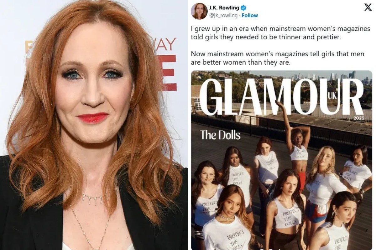 "Я выросла в другую эпоху": Джоан Роулинг раскритиковала журнал "Гламур", включивший трансгендеров* в список «Женщины года — 2025»